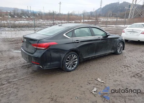 2016 Hyundai Genesis 3.8 z USA, uszkodzony, nr VIN KMHGN4JE6GU108459